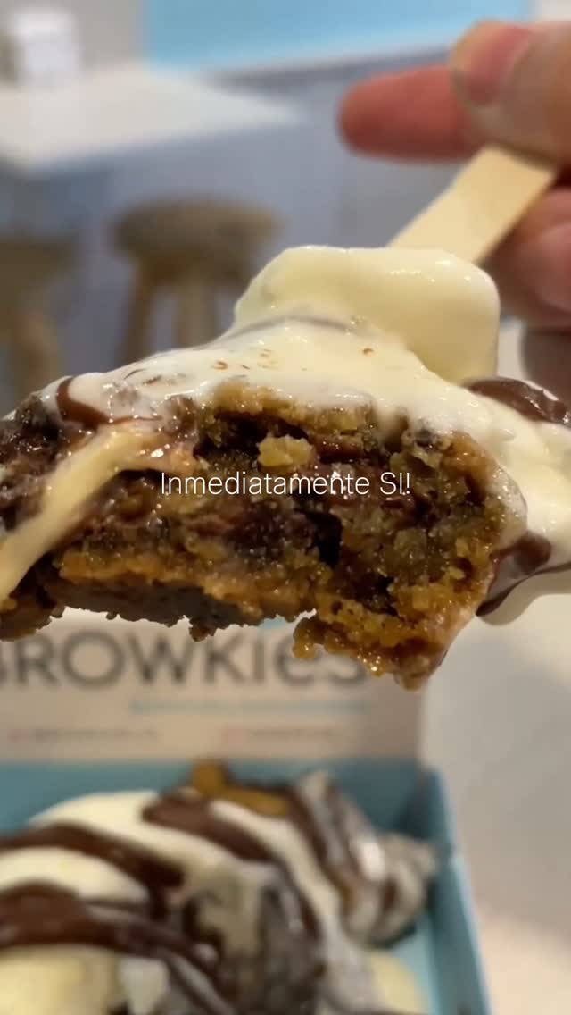 Browkies | Cookies, Brownies & Helados
