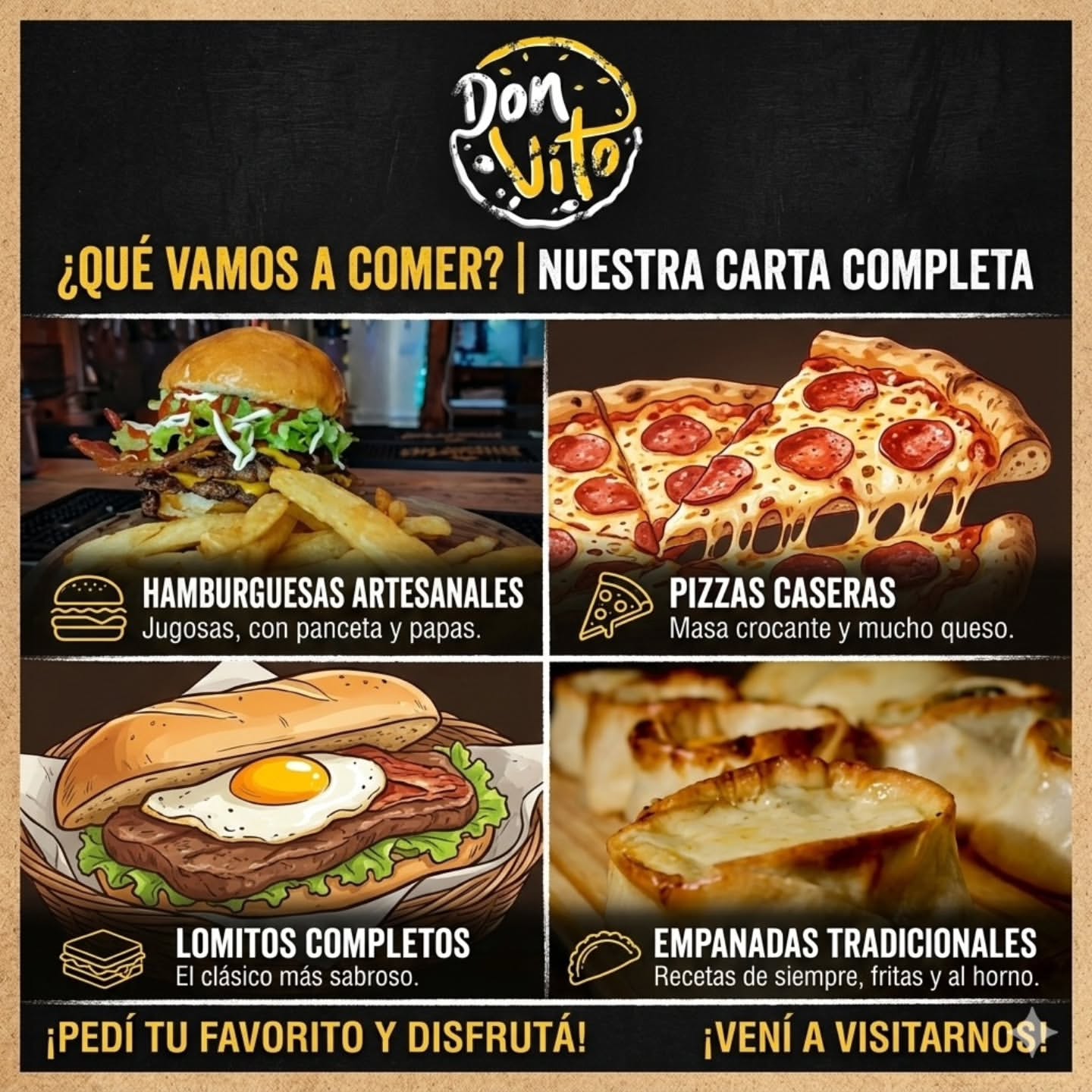 Don Vito Burger, Beer & Pizza