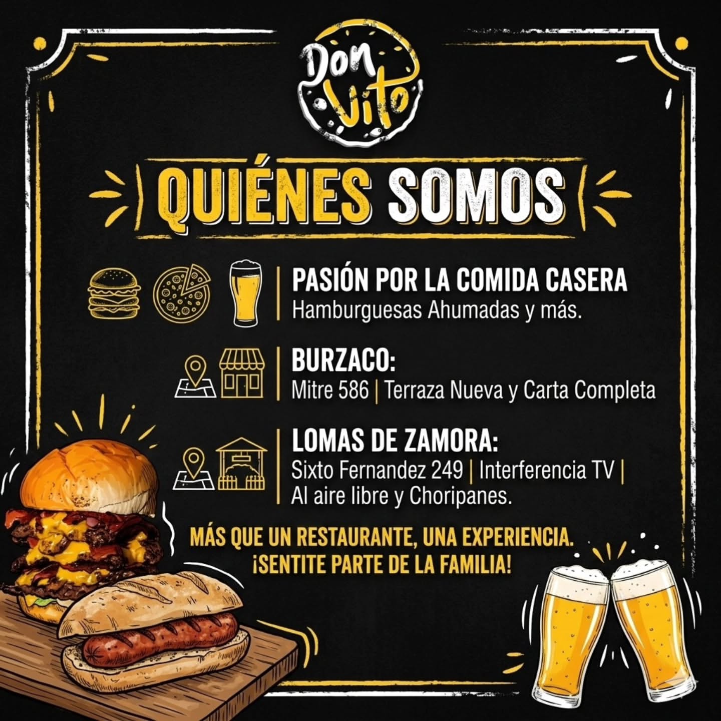 Don Vito Burger, Beer & Pizza